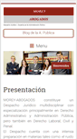 Mobile Screenshot of morey-abogados.com